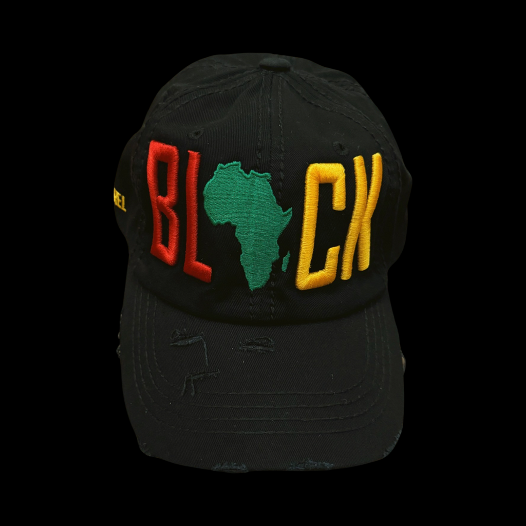 BLACK DAD HAT (BLACK)