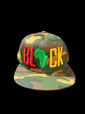 B L A C K SNAPBACK (CAMO)