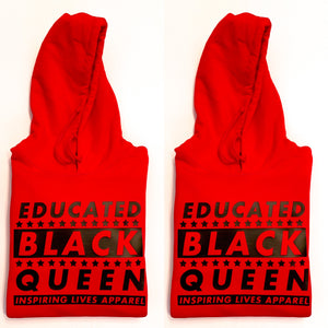 EDUCATED BLACK QUEEN HOODIE