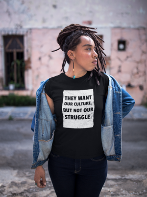 OUR CULTURE WOMAN'S  FITTED TEE