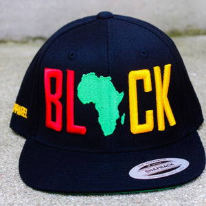 B L A C K SNAPBACK (BLACK)